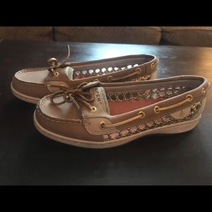 Sperry’s with gold accents